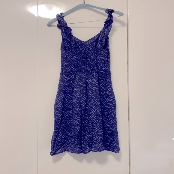 Reformation mini ruffle tank dress xxs - Picture 2 of 5